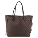 LOUIS VUITTON Damier Ebene Neverfull MM Tote Bag N51105 LV Auth 212501V-2