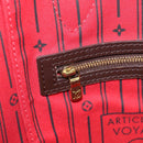 LOUIS VUITTON Damier Ebene Neverfull MM Tote Bag N51105 LV Auth 212501V-21