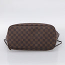 LOUIS VUITTON Damier Ebene Neverfull MM Tote Bag N51105 LV Auth 212501V-9