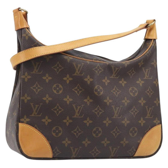 LOUIS VUITTON Monogram Boulogne 30 Shoulder Bag M51265 LV Auth 212504V
