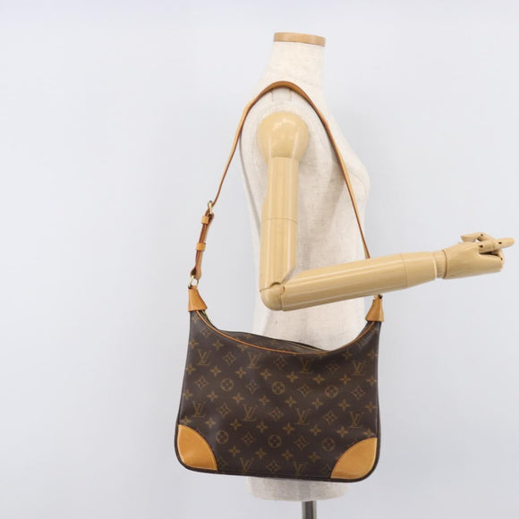LOUIS VUITTON Monogram Boulogne 30 Shoulder Bag M51265 LV Auth 212504V