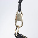 GUCCI Shoulder Bag Nylon Black Gold 001 4157 Auth 212507-14