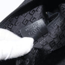 GUCCI Shoulder Bag Nylon Black Gold 001 4157 Auth 212507-22