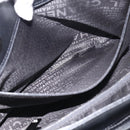 CHANEL 2.55 Executive Tote Bag Leather Black Silver CC Auth 212508SAV-25