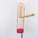 PRADA Shoulder Bag Nylon Pink Gold Auth 212510A-25