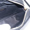 Saint Laurent Shoulder Bag Leather Black Gold Auth 212513SAM-17