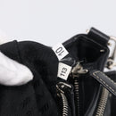 PRADA Shoulder Bag Leather Black Silver Auth 212515A-27