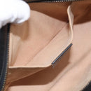GUCCI GG Marmont Shoulder Bag Leather Black Gold 447632 Auth 212516V-19