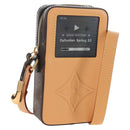 LOUIS VUITTON Monogram Music Player Wearable Wallet Bag M14063 LV Auth 212521SAM-1
