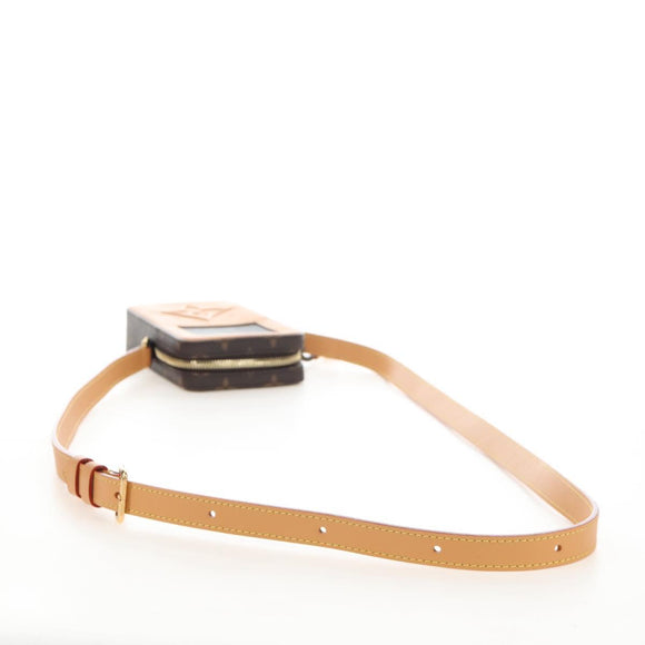 LOUIS VUITTON Monogram Music Player Wearable Wallet Bag M14063 LV Auth 212521SAM