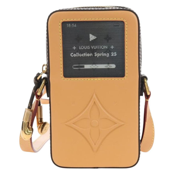 LOUIS VUITTON Monogram Music Player Wearable Wallet Bag M14063 LV Auth 212521SAM