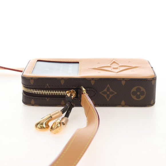 LOUIS VUITTON Monogram Music Player Wearable Wallet Bag M14063 LV Auth 212521SAM