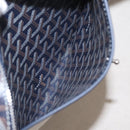 Goyard Herringbone Artois MM Tote Bag PVC Leather Navy Auth 212529SM-19