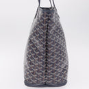 Goyard Herringbone Artois MM Tote Bag PVC Leather Navy Auth 212529SM-4
