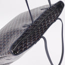 Goyard Herringbone Artois MM Tote Bag PVC Leather Navy Auth 212529SM-6