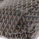 Goyard Herringbone Saint Louis GM Tote Bag PVC Black Auth 212530SM-12