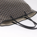 Goyard Herringbone Saint Louis GM Tote Bag PVC Black Auth 212530SM-6