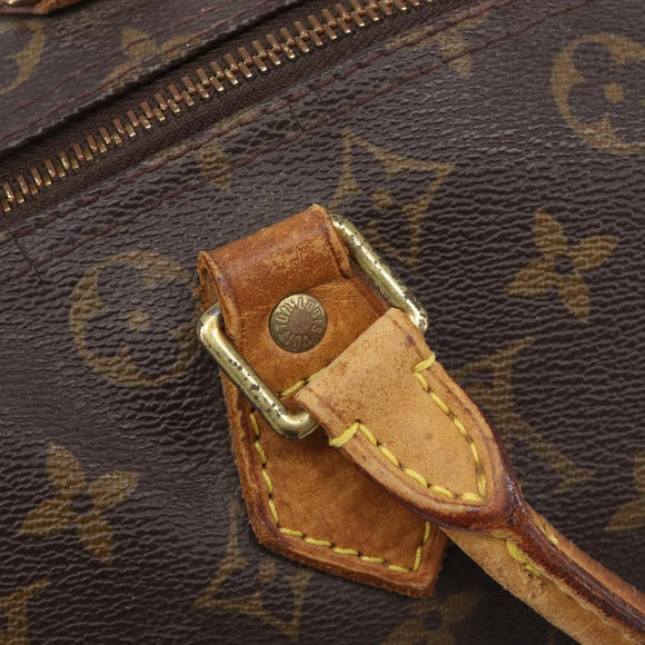 LOUIS VUITTON Monogram Speedy 30 Hand Bag M41526 LV Auth 212538