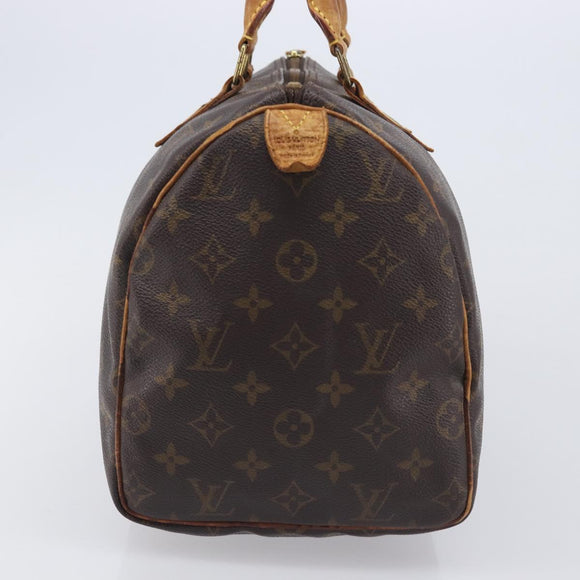 LOUIS VUITTON Monogram Speedy 30 Hand Bag M41526 LV Auth 212538