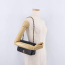 CHANEL Matelasse Chain Shoulder Bag Lamb Skin Black Gold CC Auth 212540SAV-27