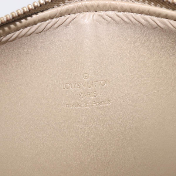 LOUIS VUITTON Monogram Vernis Bedford Hand Bag Beige M91006 LV Auth 212541V