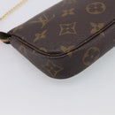 LOUIS VUITTON Monogram Vivienne Mini Pochette Accessoires M82841 LV Auth 212552M-13