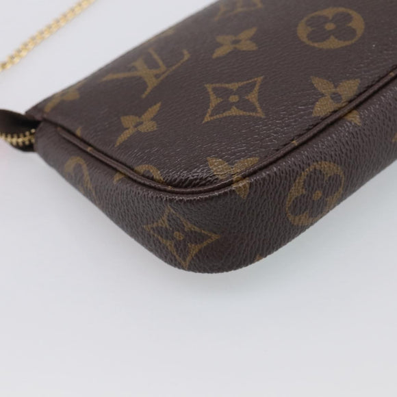 LOUIS VUITTON Monogram Vivienne Mini Pochette Accessoires M82841 LV Auth 212552M