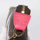 LOUIS VUITTON Monogram Vivienne Mini Pochette Accessoires M82841 LV Auth 212552M-14