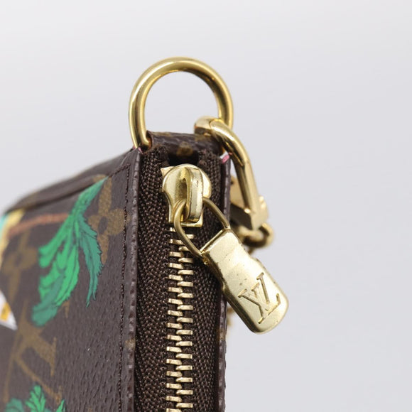 LOUIS VUITTON Monogram Vivienne Mini Pochette Accessoires M82841 LV Auth 212552M