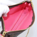LOUIS VUITTON Monogram Vivienne Mini Pochette Accessoires M82841 LV Auth 212552M-17