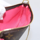 LOUIS VUITTON Monogram Vivienne Mini Pochette Accessoires M82841 LV Auth 212552M-18