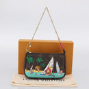 LOUIS VUITTON Monogram Vivienne Mini Pochette Accessoires M82841 LV Auth 212552M-22