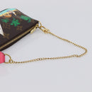 LOUIS VUITTON Monogram Vivienne Mini Pochette Accessoires M82841 LV Auth 212552M-7