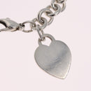 Tiffany & Co. Heart Bracelet Ag925 Silver Auth 212563V-10