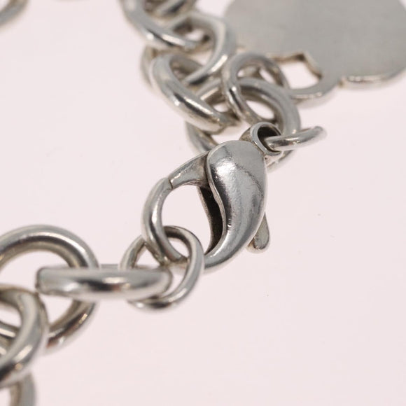 Tiffany & Co. Heart Bracelet Ag925 Silver Auth 212563V