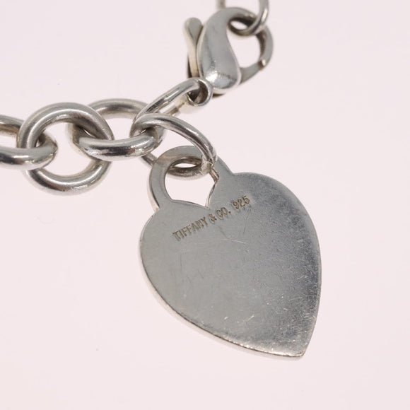 Tiffany & Co. Heart Bracelet Ag925 Silver Auth 212563V