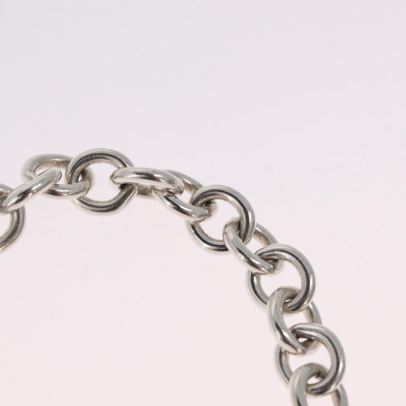 Tiffany & Co. Heart Bracelet Ag925 Silver Auth 212563V