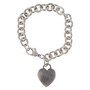 Tiffany & Co. Heart Bracelet Ag925 Silver Auth 212563V-9