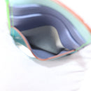 LOEWE Puzzle Coin Purse Leather Multicolor Silver Auth 212567M-18