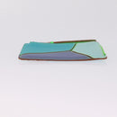 LOEWE Puzzle Coin Purse Leather Multicolor Silver Auth 212567M-7