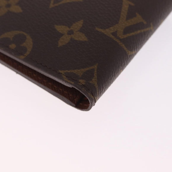 LOUIS VUITTON Monogram Porte Billets 9 Cartes Credit Wallet M60930 Auth 212568V