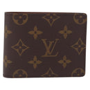 LOUIS VUITTON Monogram Porte Billets 9 Cartes Credit Wallet M60930 Auth 212568V-2