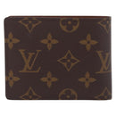 LOUIS VUITTON Monogram Porte Billets 9 Cartes Credit Wallet M60930 Auth 212568V-3
