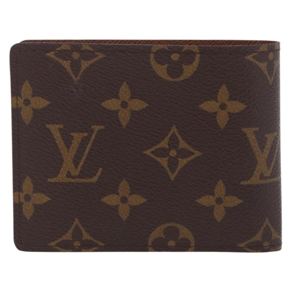 LOUIS VUITTON Monogram Porte Billets 9 Cartes Credit Wallet M60930 Auth 212568V