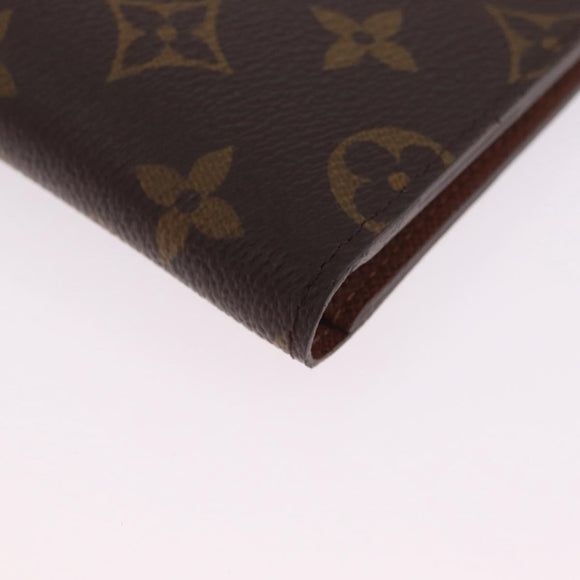 LOUIS VUITTON Monogram Porte Billets 9 Cartes Credit Wallet M60930 Auth 212568V