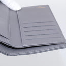 CHANEL Matelasse Long Wallet Caviar Skin Gray Gold CC Auth 212571M-17