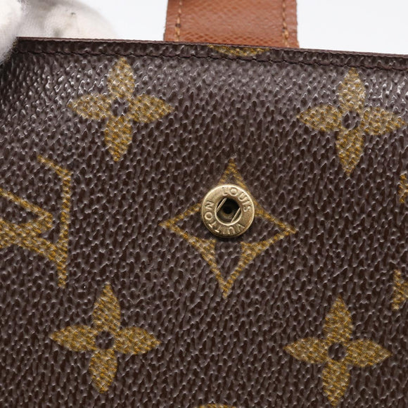 LOUIS VUITTON Monogram Agenda MM Day Planner Cover R20105 LV Auth 212572