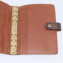 LOUIS VUITTON Monogram Agenda MM Day Planner Cover R20105 LV Auth 212572-17