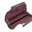 CHANEL Matelasse Coin Purse Caviar Skin Black Gold CC Auth 212575M-14