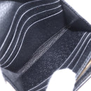 GUCCI GG Marmont Web Sherry Line Wallet Leather Black Gold 719887 Auth 212576M-19